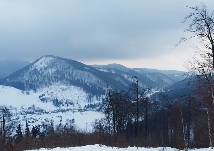 Widok na Góry Suche